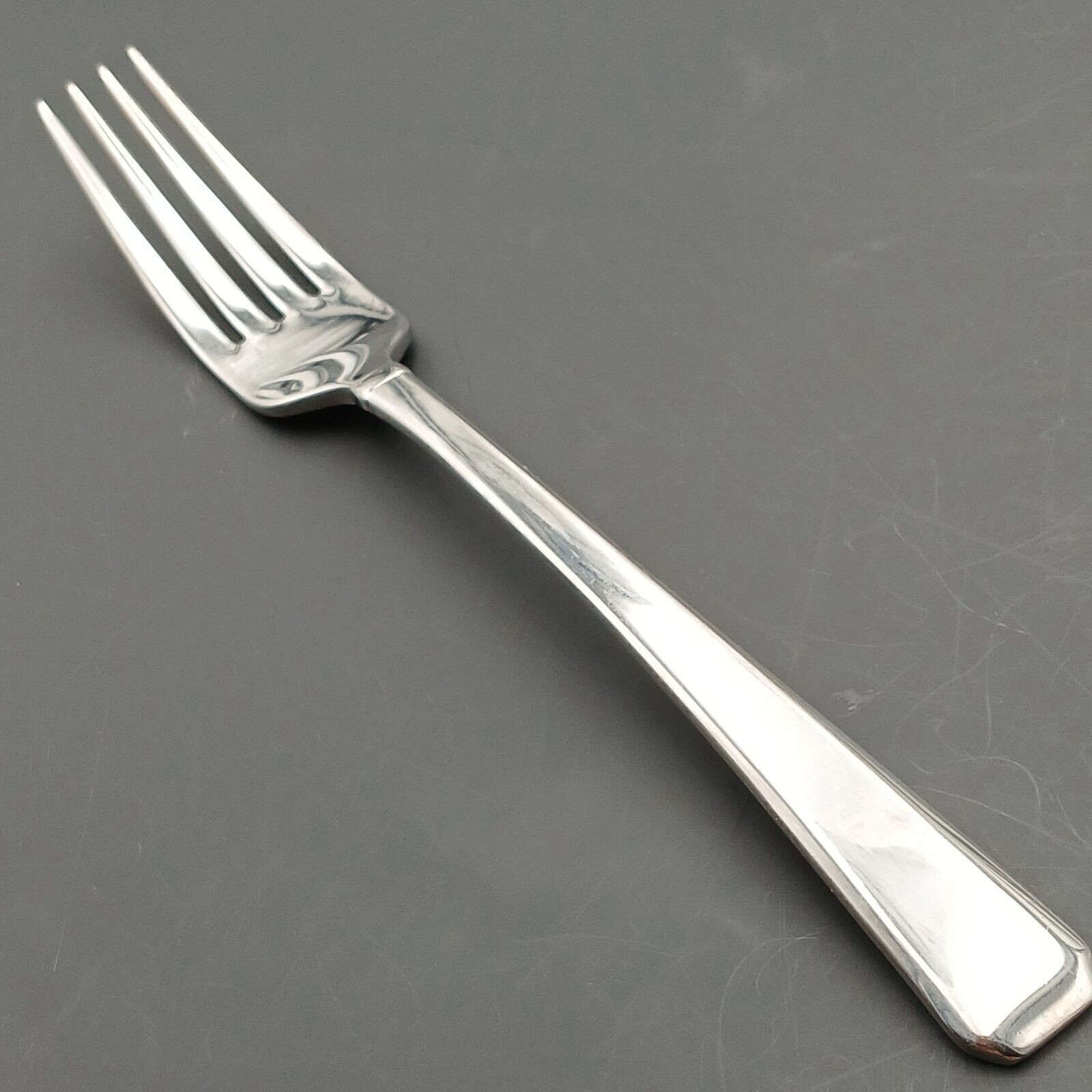Gorham Silver Column Stainless Steel Dinner Fork