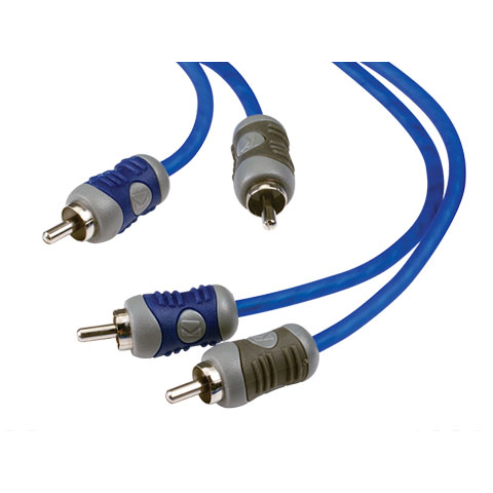 Kicker 2 Channel Silver-Tinned OFC Interconnect Cable (RCA) 6.5ft / 2m 46KI22