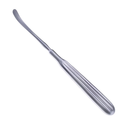 Adson Periosteal Elevator, 6.5", Straight, 6 mm wide, Semi-Sharp Blade, Premium