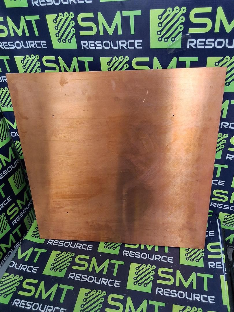 DEK 134765 COPPER CALIBRATION PLACE