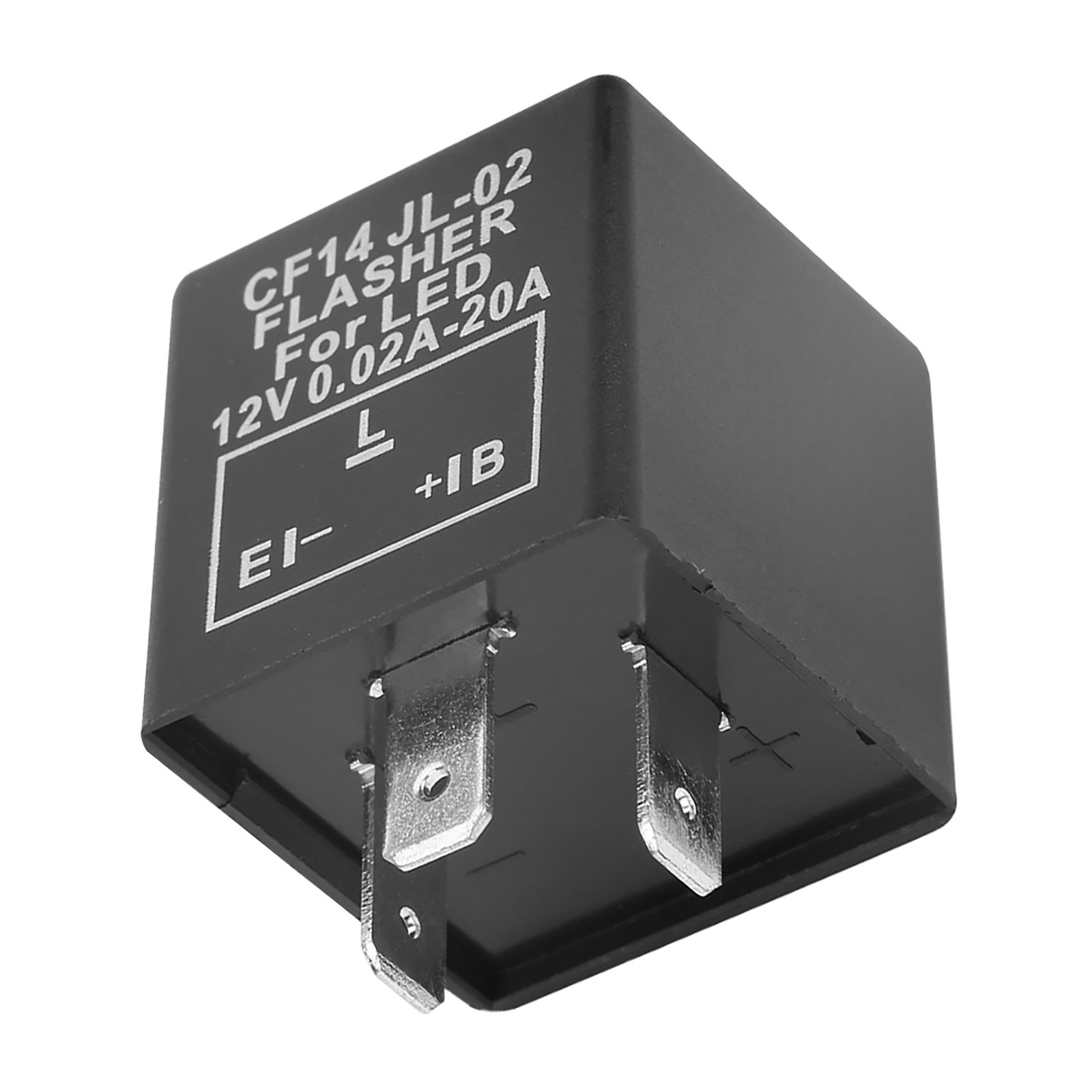 CF14 JL-02 3-Pin LED Flasher Flash Relay For Turn Light Hyper Flash New