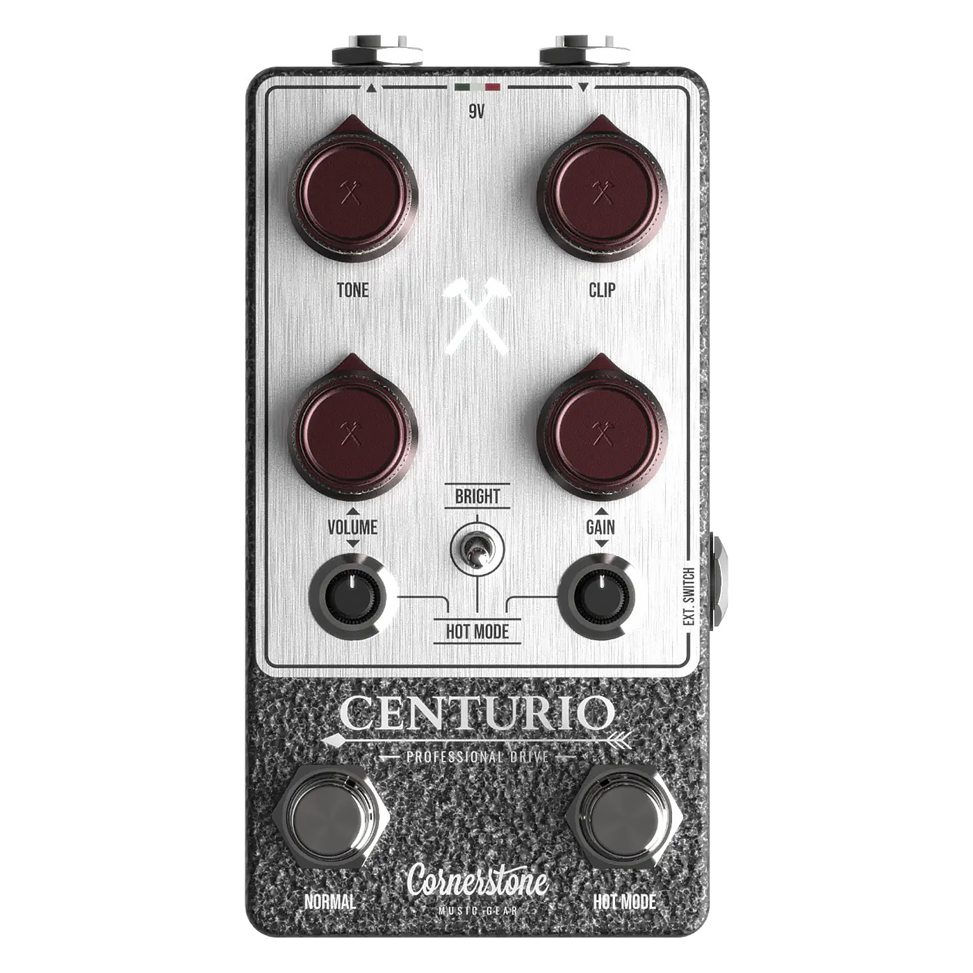 Cornerstone Centurio Dual Overdrive Pedal - Grey
