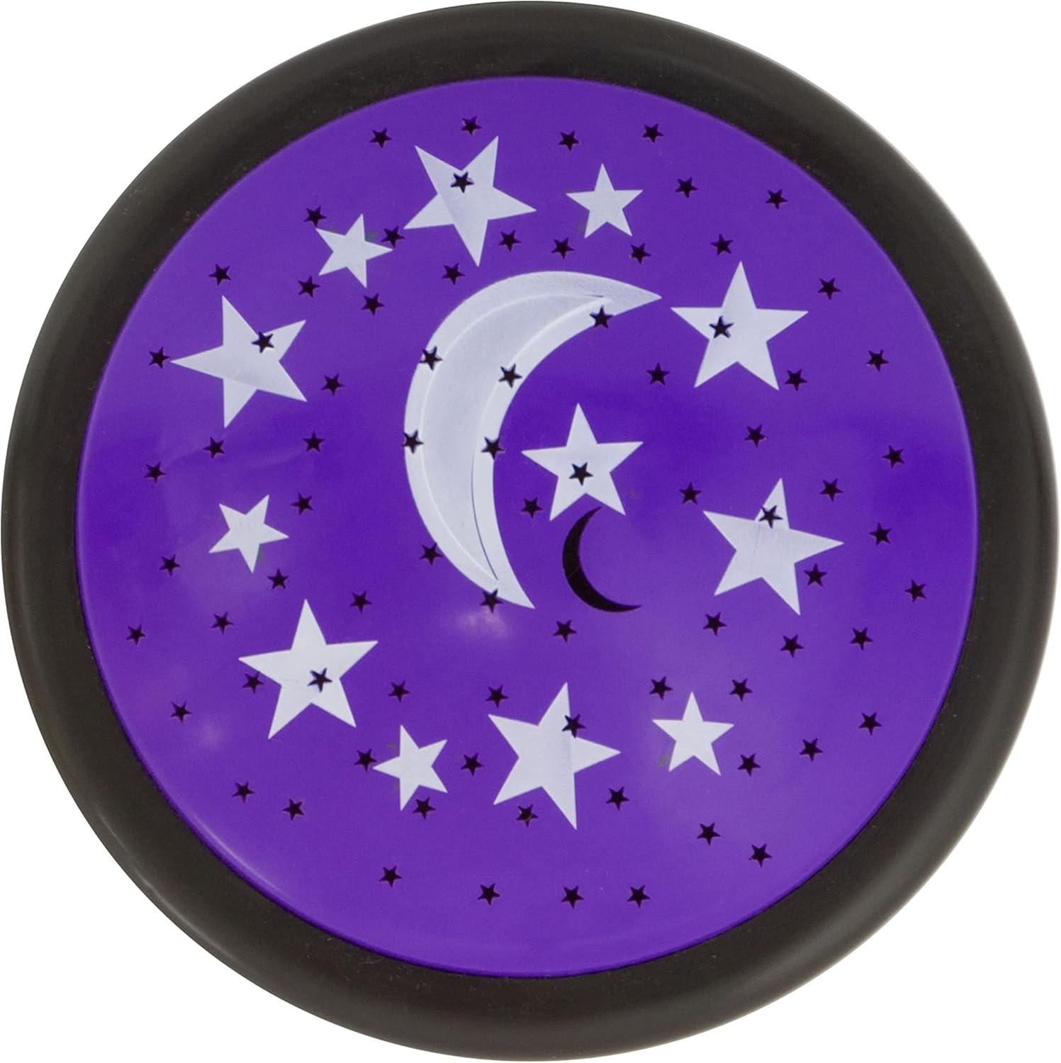 LED Moon and Star Projector Night Light, Battery Operated Tap Light, Ideal for K