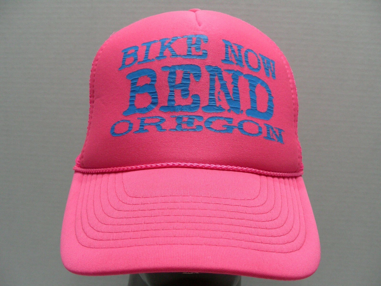 BIKE NOW - BEND, OREGON - One Size Trucker Adjustable SNAPBACK Baseball Cap Hat