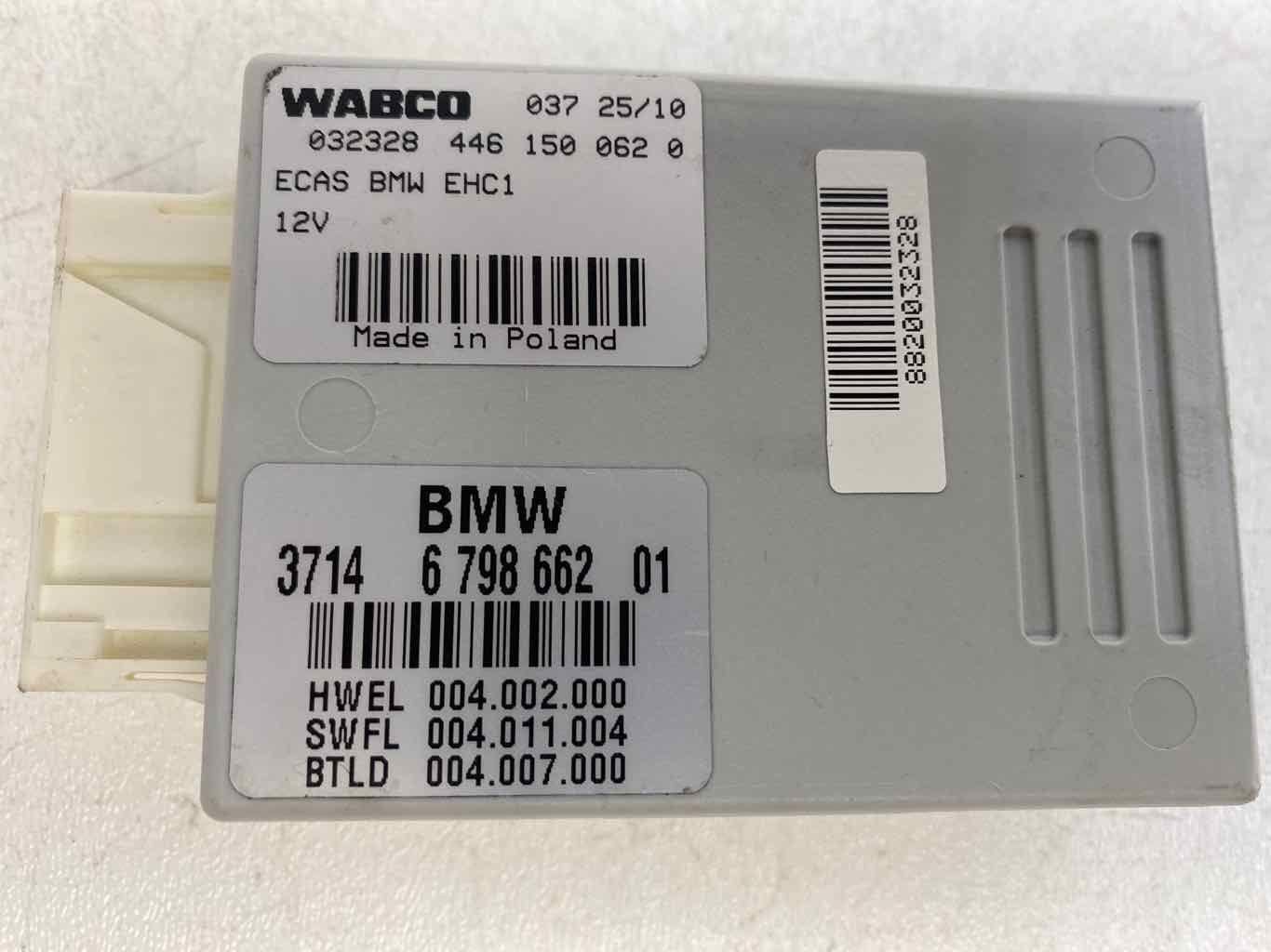Air Suspension Control Module 679866201 4461500620 Fits 08 - 15 BMW 740I
