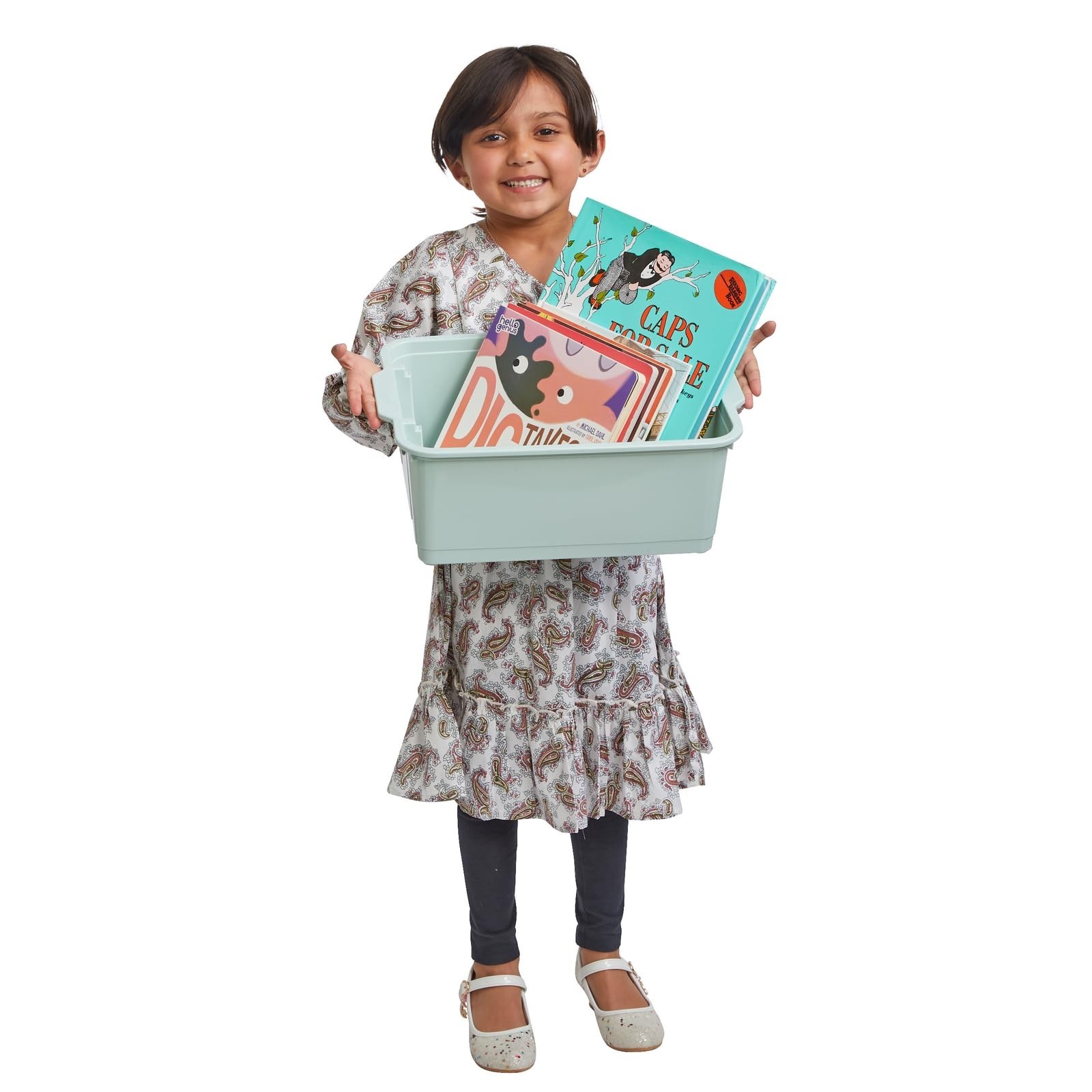 Really Good Stuff Boho Stacking Bins - Set of 6