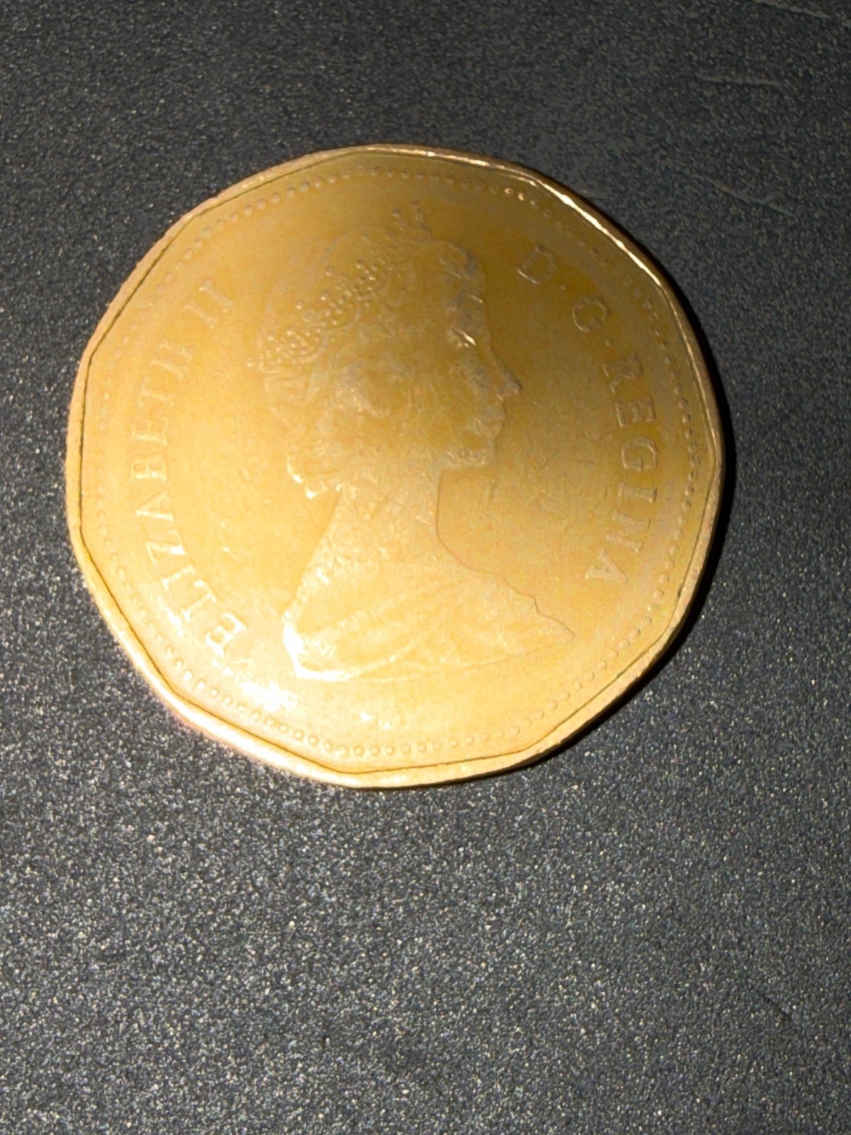 *First Year*Canada 1987 $1 Dollar Coin Circulated