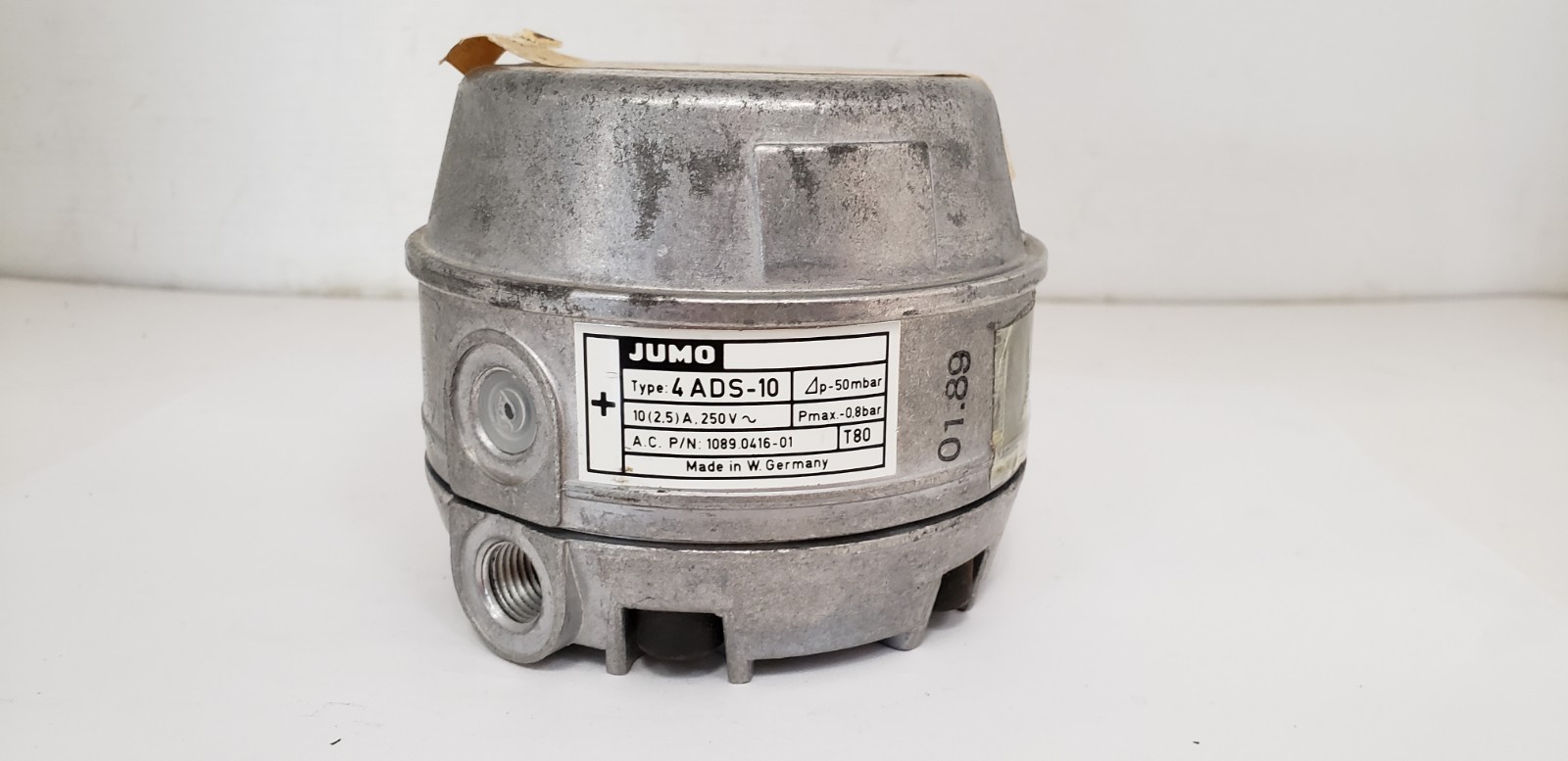 ATLAS COPCO 1089-0416-01 VACUUM SWITCH, TYPE 4 DS-10, 250V, NNB