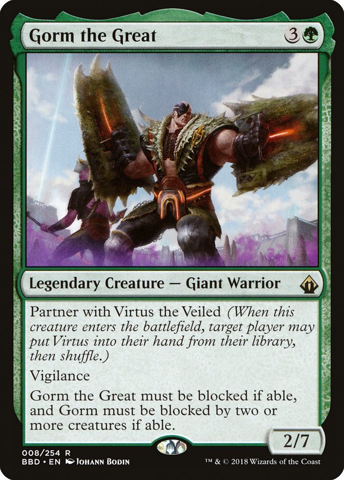 Gorm the Great [Battlebond] Magic MTG
