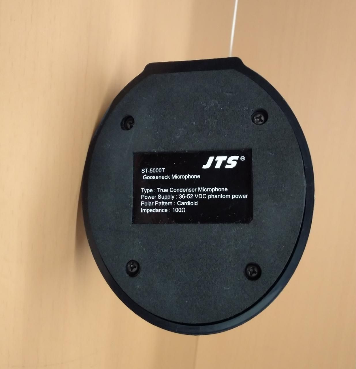 JTS Capacitor- Microphone ST-5000T Used