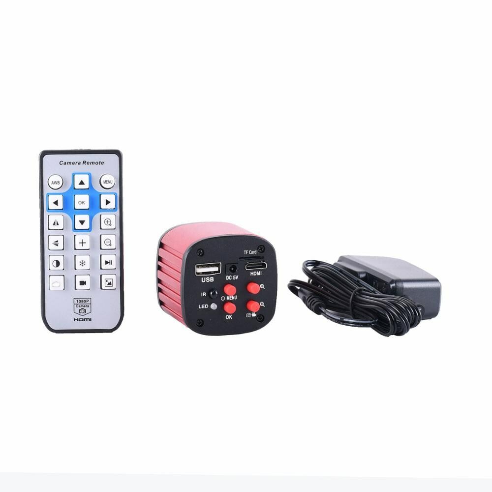 16MP HDMI Digital Camera USB Microscope Electronic Eyepiece 4K Video Recording