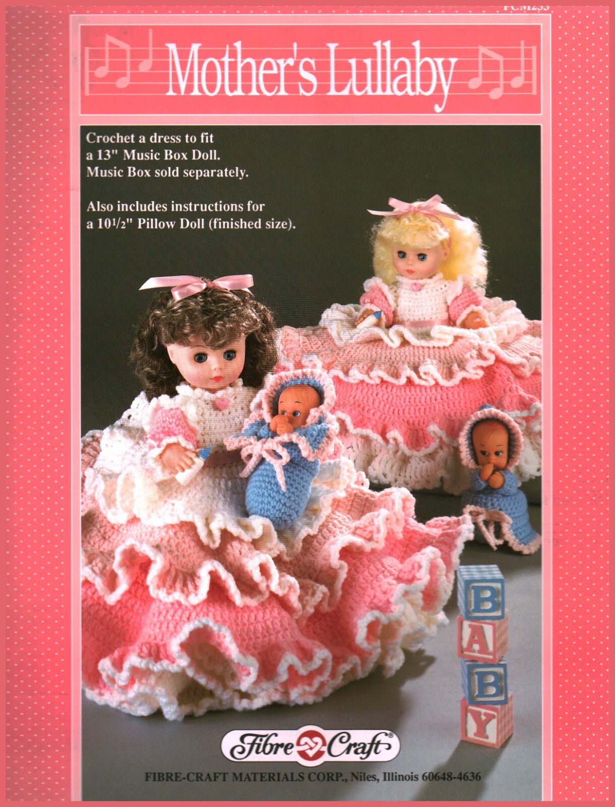 Mother's Lullaby to Crochet Doll Clothes | Fibre Craft FCM233