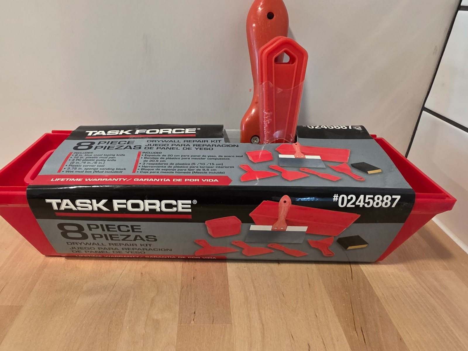 Task Force 8 Piece Drywall Repair Kit #0245887
