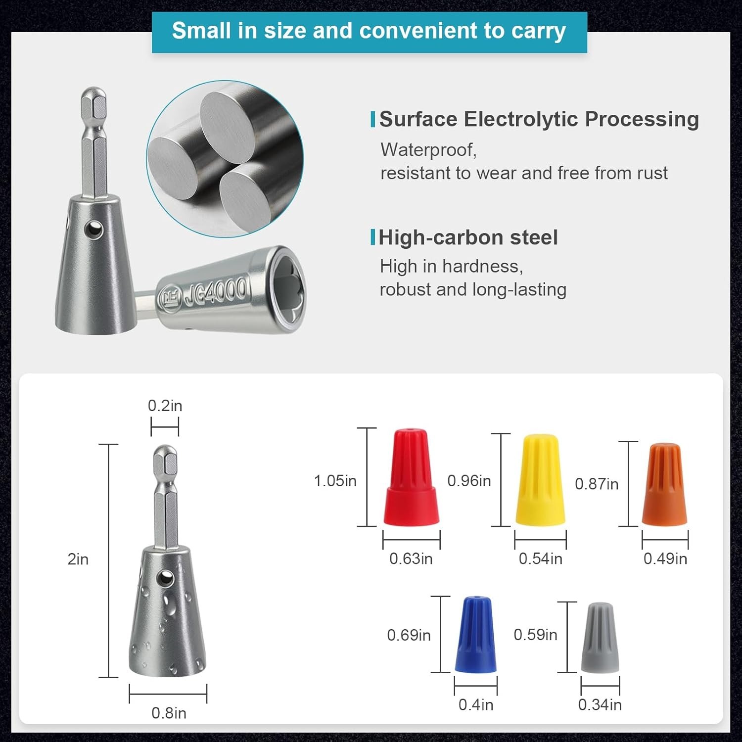 Lightweight Wire Twister Drill Bit - Essential Tool for Home Repairs & Projects