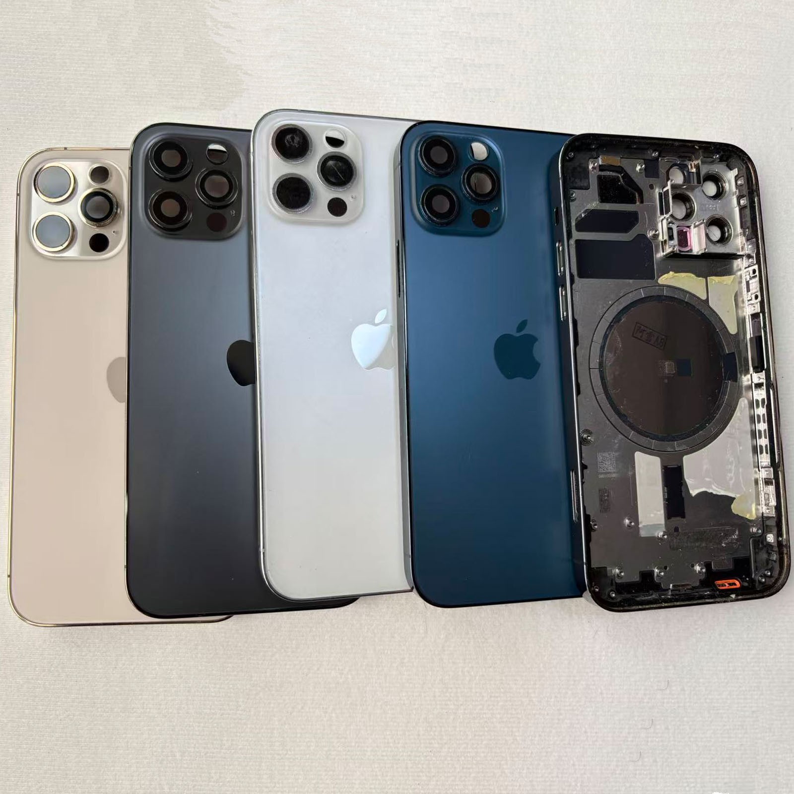 Original Pulled iPhone 12 Pro Max Rear Housing Assembly OEM Grade A Replacement