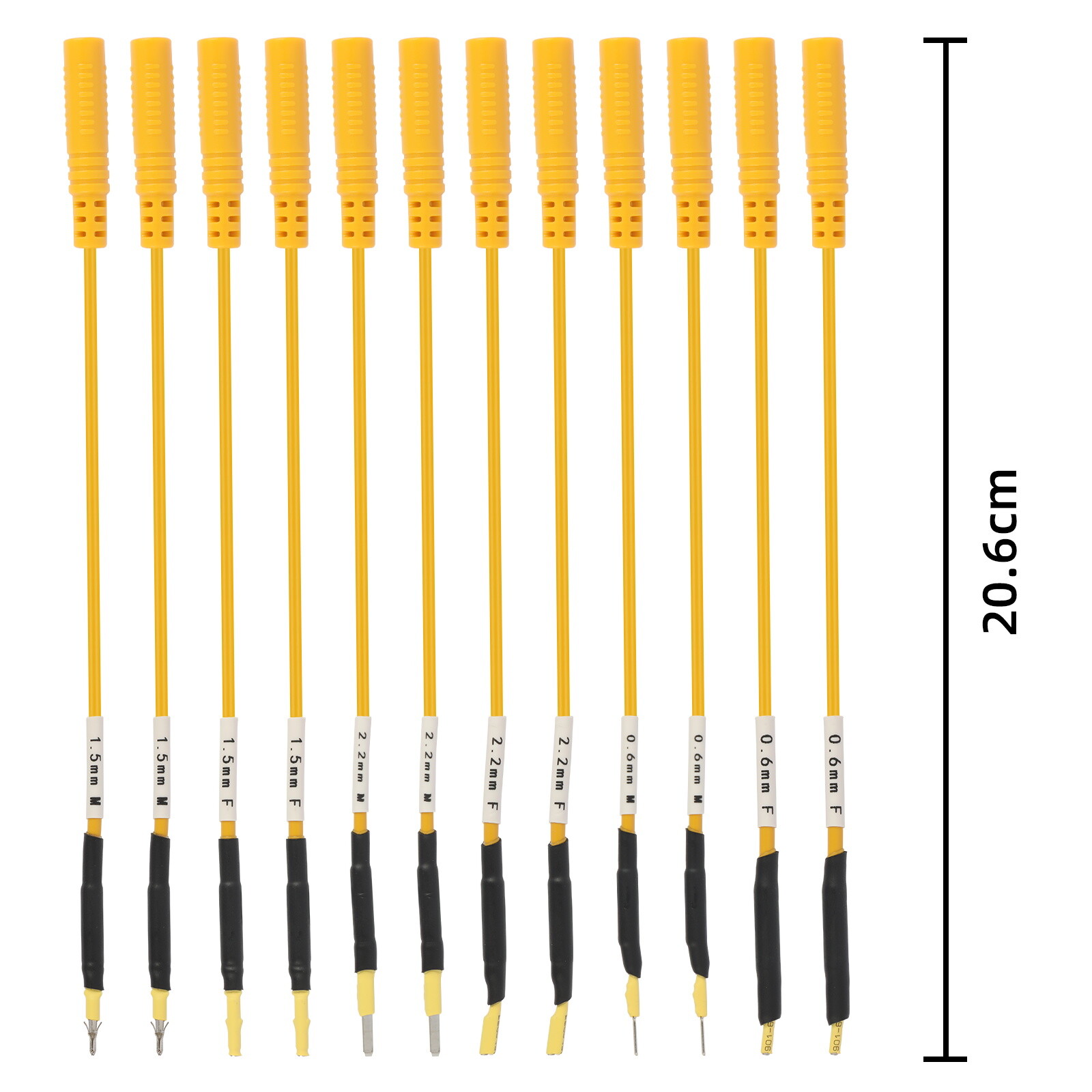 68pc Automotive Multimeter Test Leads Kit Alligator Clip Test Probe Wire Tool US
