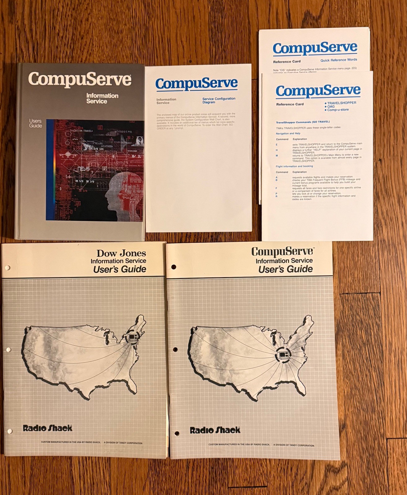 CompuServe 1985 PROGRAM USER GUIDE RARE & VINTAGE i  +