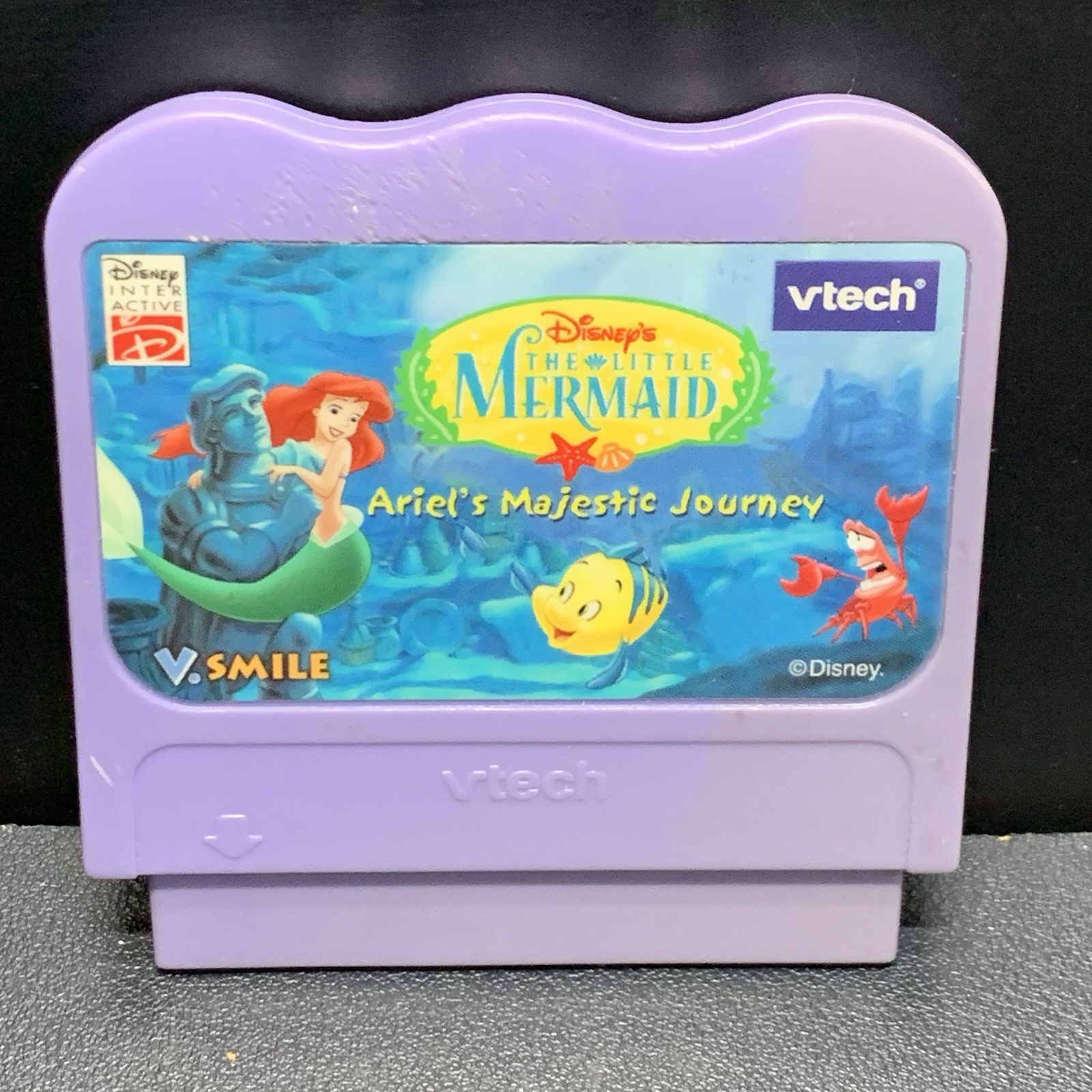 VTech V Smile Game Cartridge Disney Little Mermaid Ariel's Majestic Journey