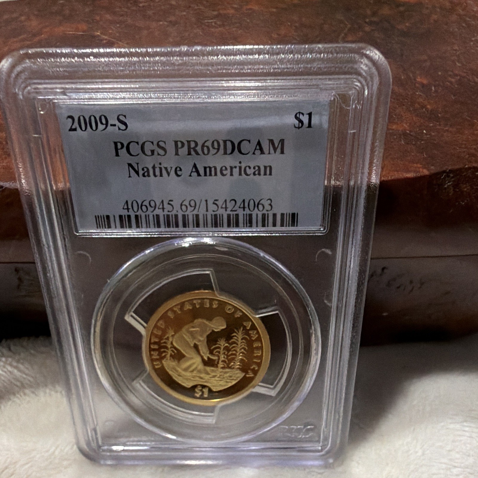 2009-S San Francisco Native American $1 Dollar PCGS PR69DCAM Proof