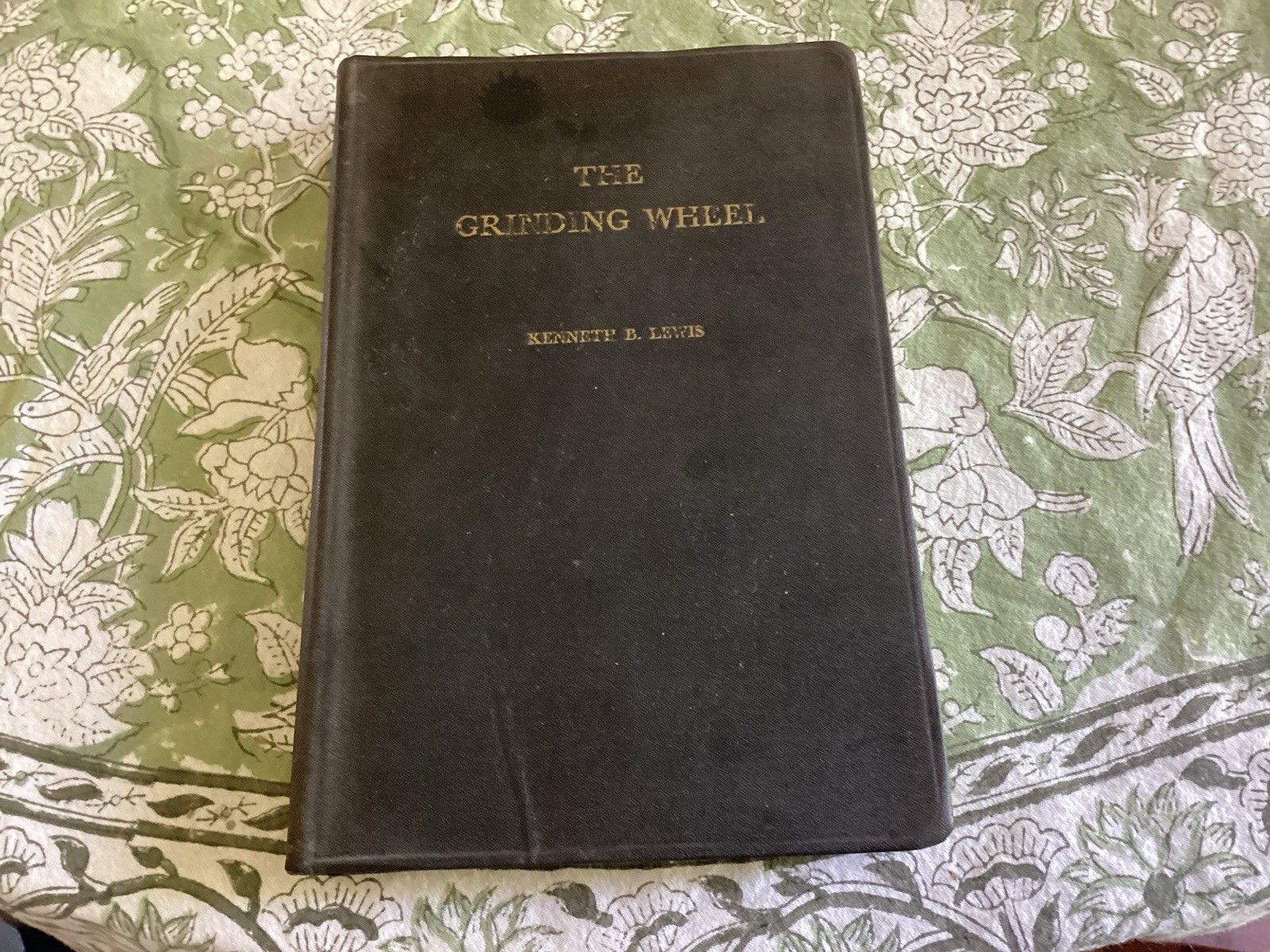 1951 Grinding Wheel By Lewis Machinist Machine Industry Technical Illustrated