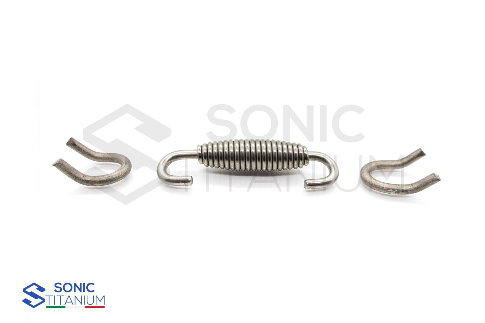 SONIC TITANIUM Exhaust Spring with Hooks - 60mm