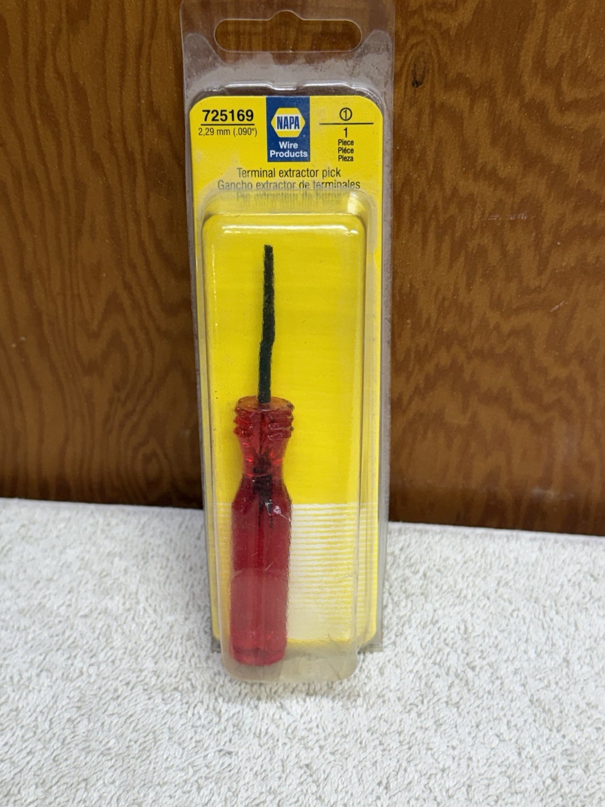 NAPA 2.29 mm (.090") Terminal Extractor Pick 725169