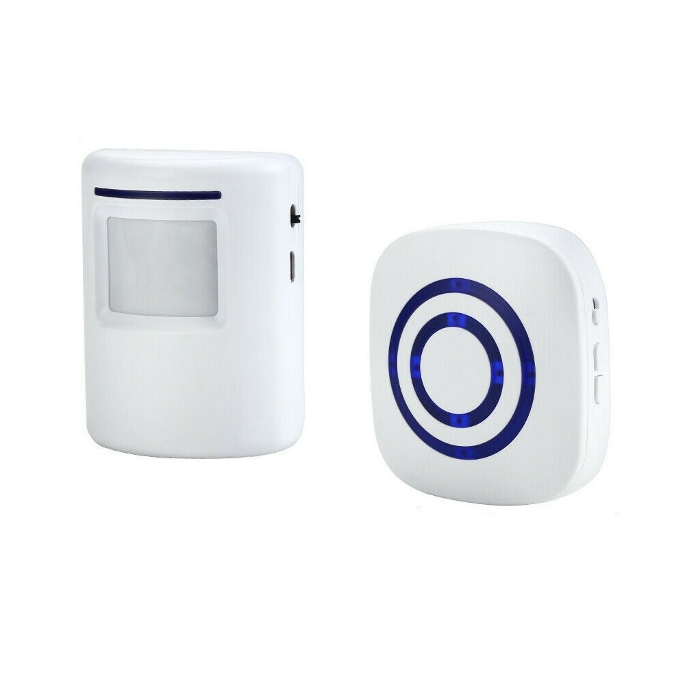 Wireless Entry Doorbell Welcome Motion Sensor Detector Gate Chime Alert Alarm CC