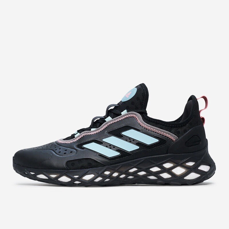 Adidas Web Boost Men’s Sneaker Running Shoe Black Athletic Trainer #442
