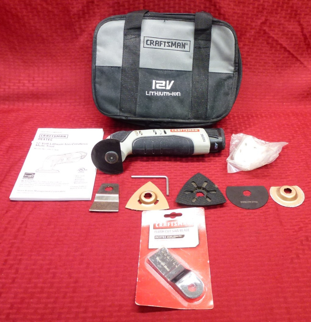 CRAFTSMAN NEXTEC 320.61199 12V CORDLESS OSCILLATING MULTI-TOOL