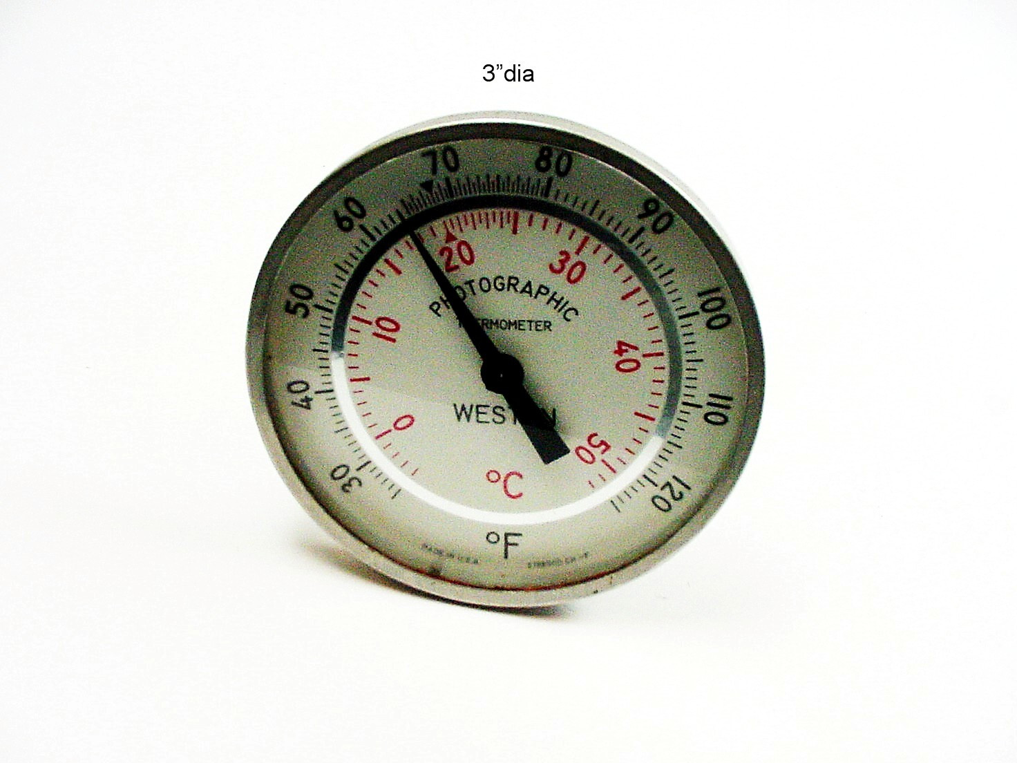 Weston Photographic 3" Termometer | Works great | $12 | #105 |