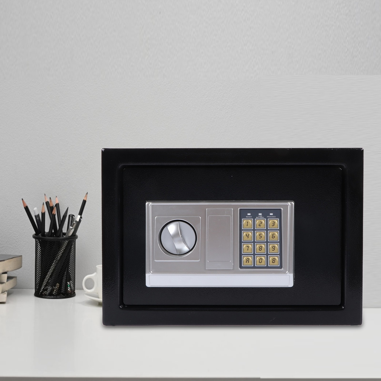 Password Security Case Alarm System Electronic Safe Cabinet For Jewelry