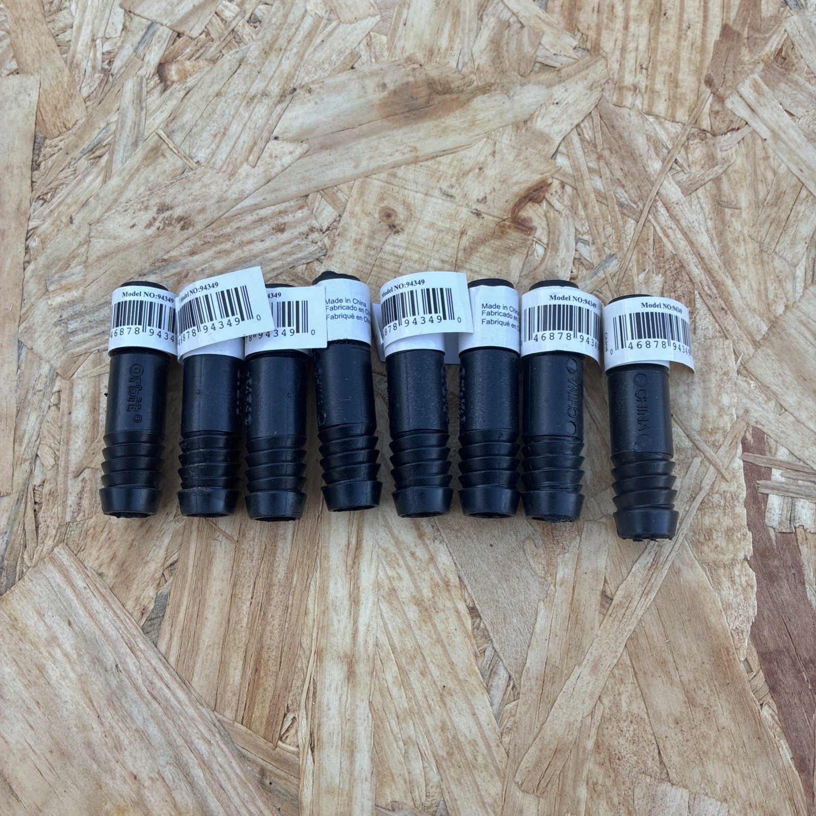 Orbit 1/2" Barb Coupling - 8 Pieces - NEW