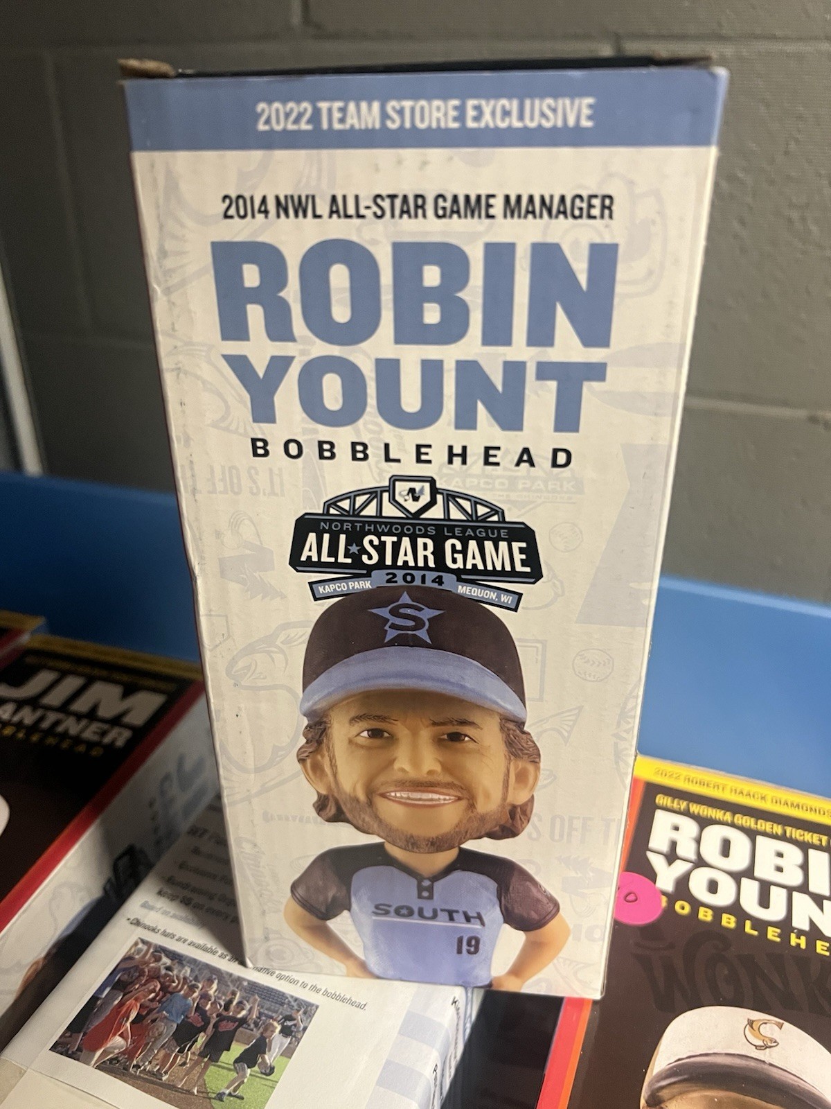 Lakeshore Chinooks Robin Yount 2014 All Star Game Bobblehead SGA New