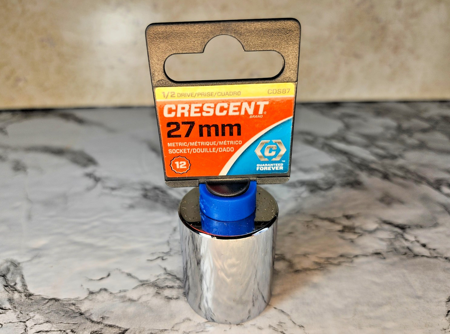 Vintage CRESCENT 1/2" Drive 12-pt Socket