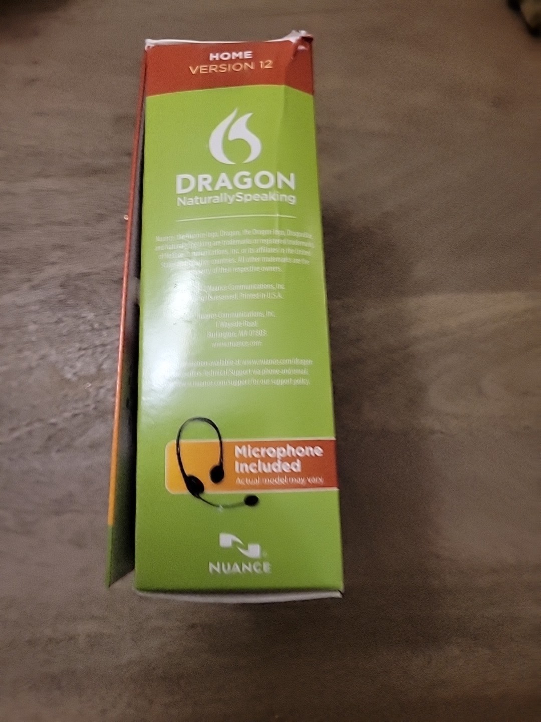 Dragon Naturally Speaking Version 12 Home Edition Speech Recognition Software Ne