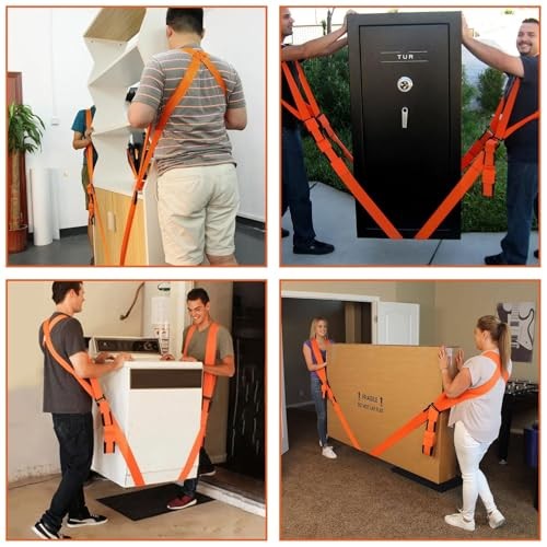 Moving Straps Lifting (Padding)- one Person 2-Person Lifting and Moving