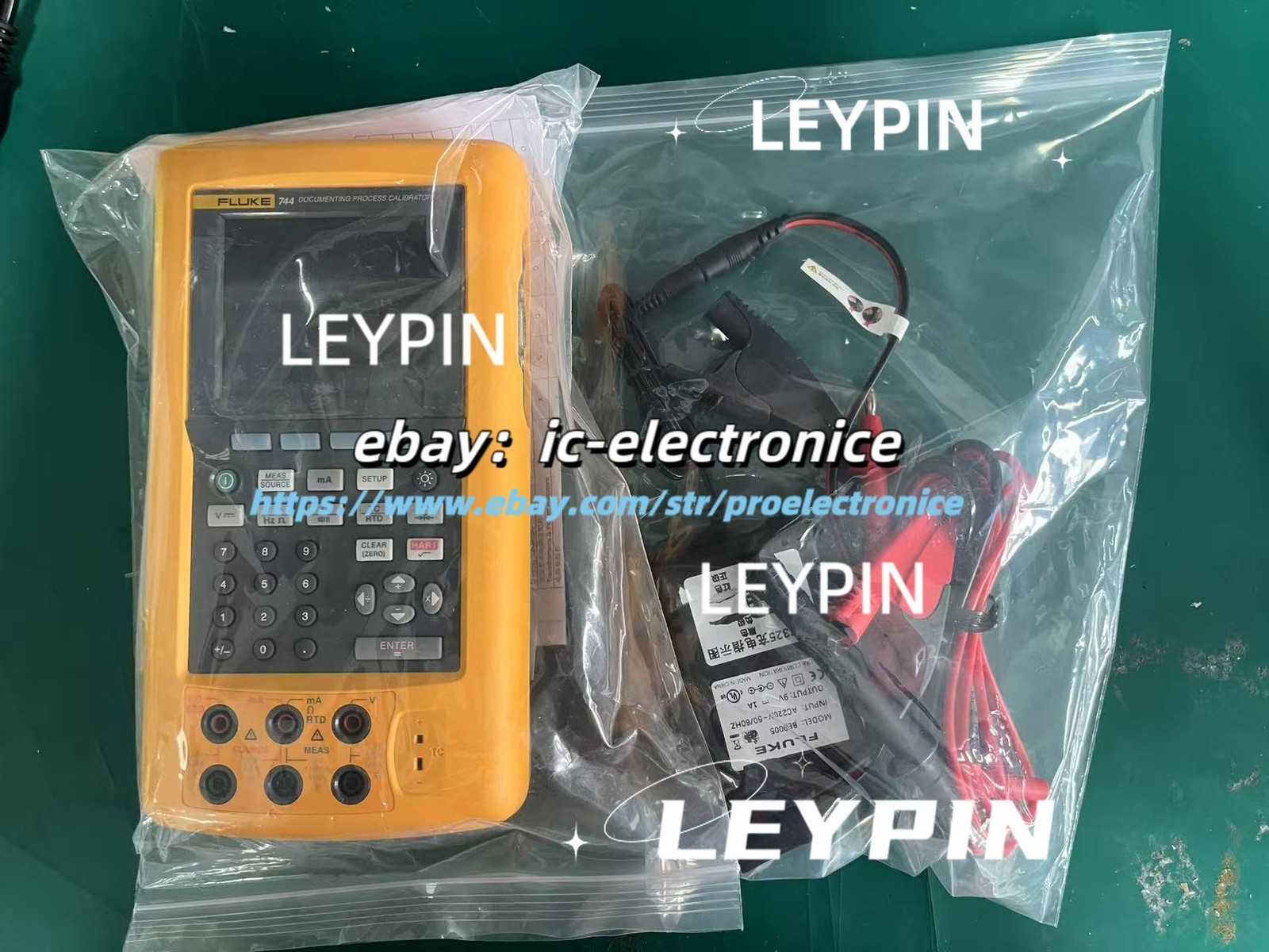 Fluke 744 Record multi-function process calibrator/used /DHL/ie