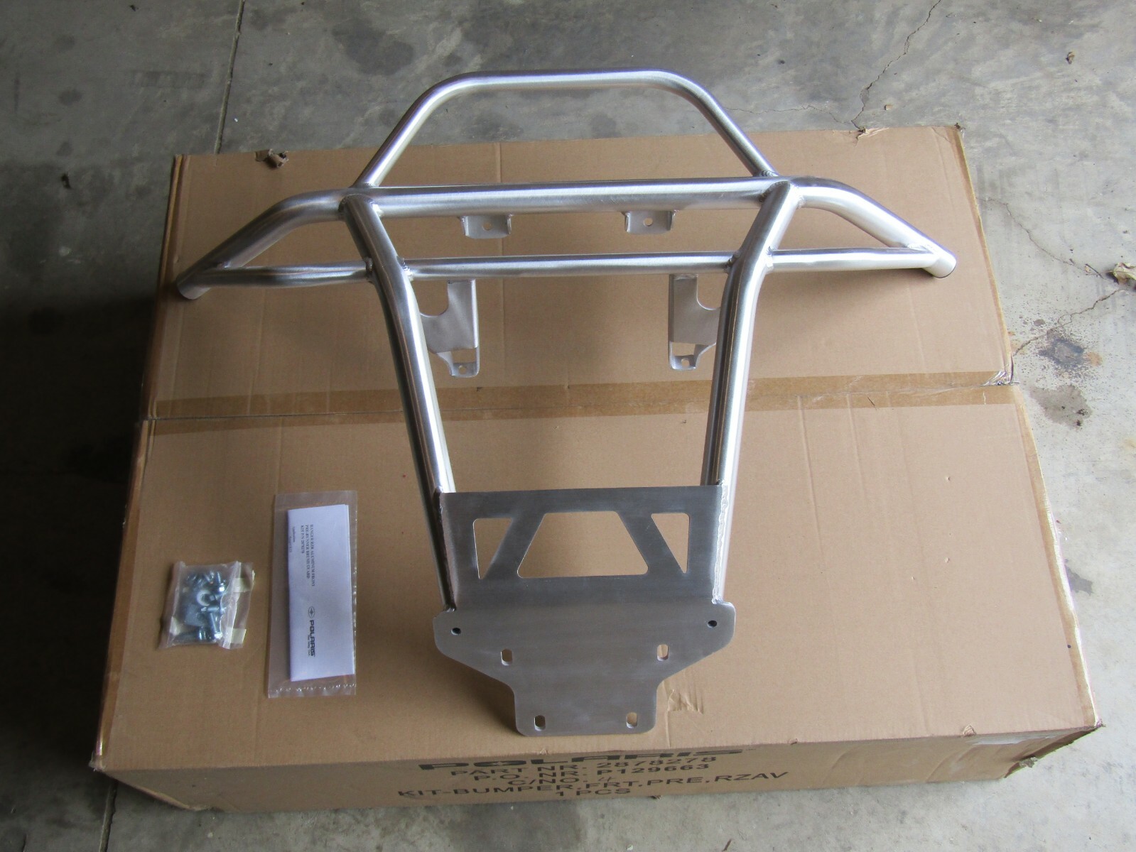 POLARIS RZR XP 4 800 900 ALUMINUM PRERUNNER FRONT BRUSH GUARD  2878278