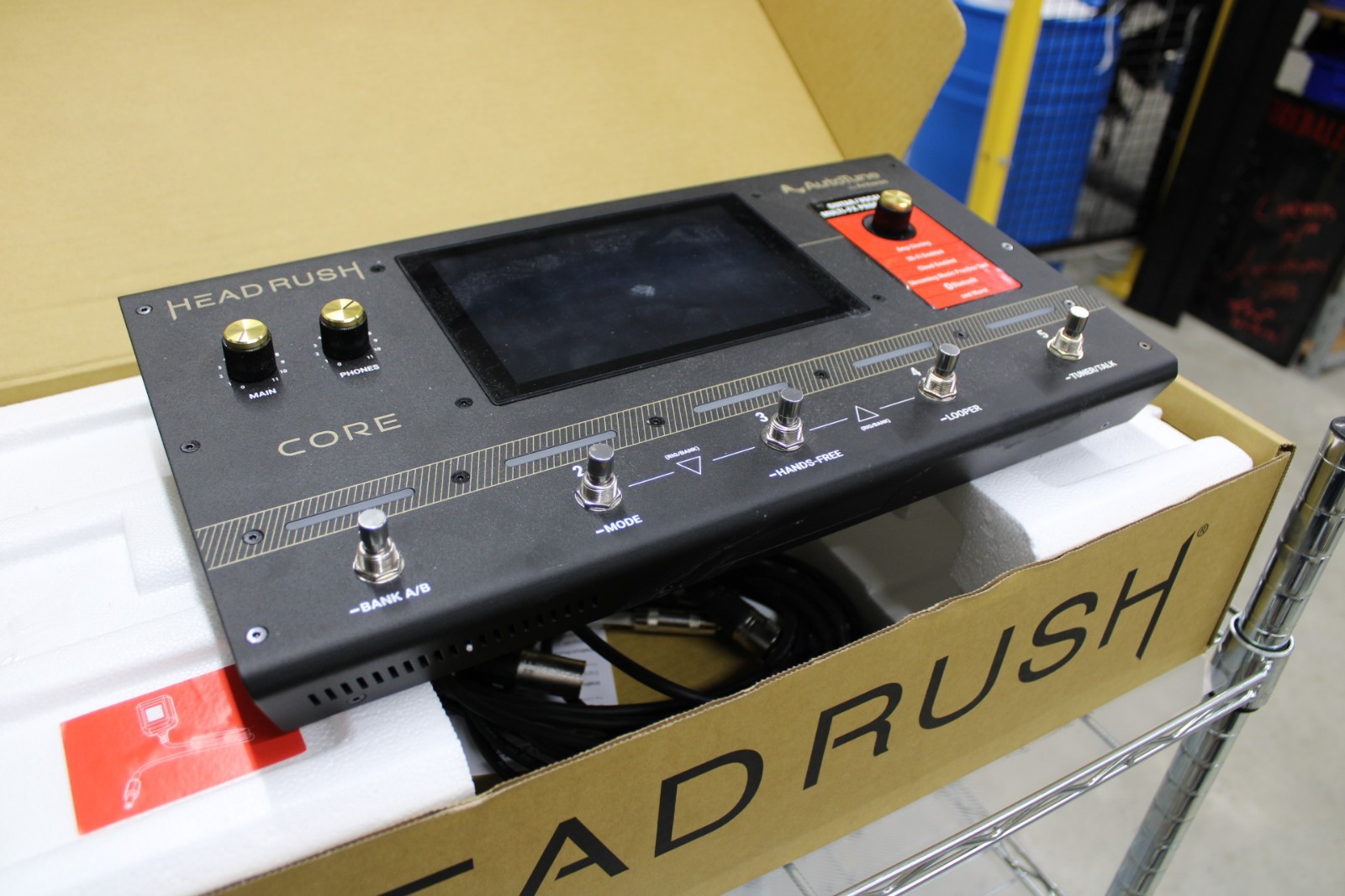 Headrush Core Digital Multi-Effects Processor Pedal Touchscreen Guitar IND008613