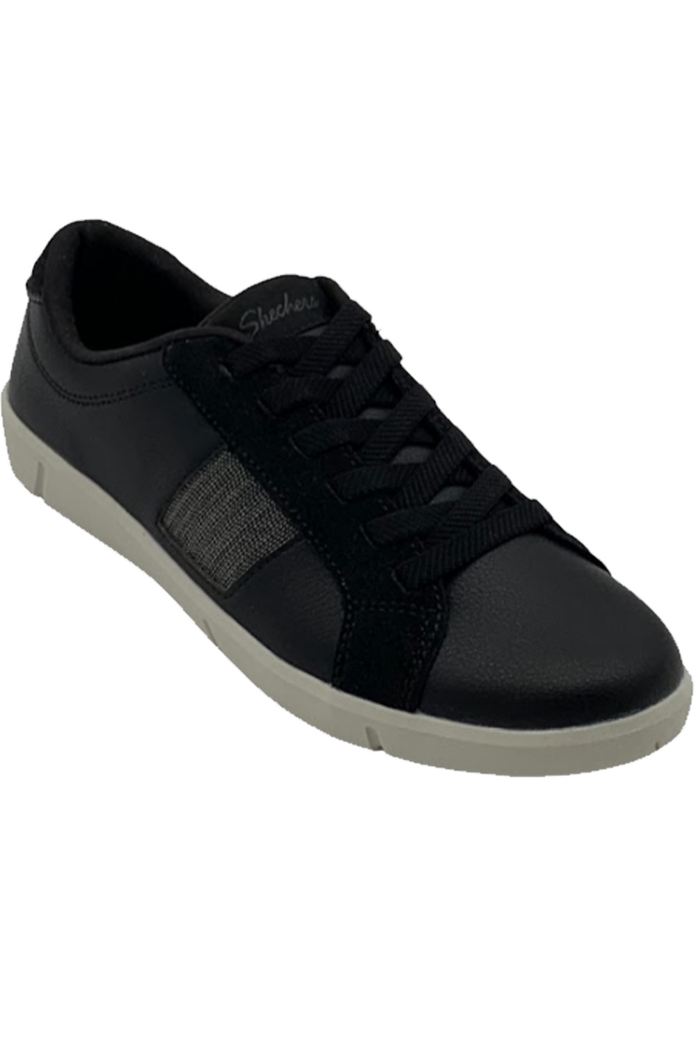 Skechers Breeze St. Canvas Slip-On Sneakers Shimmery Skies Black