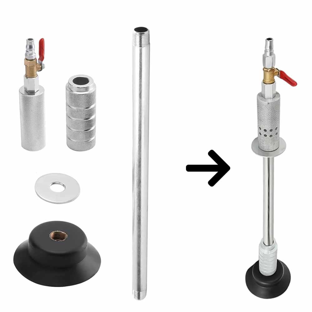 Pneumatic Dent Puller Pneumatic Suction Cup Dent Puller with 3 Suction Cups