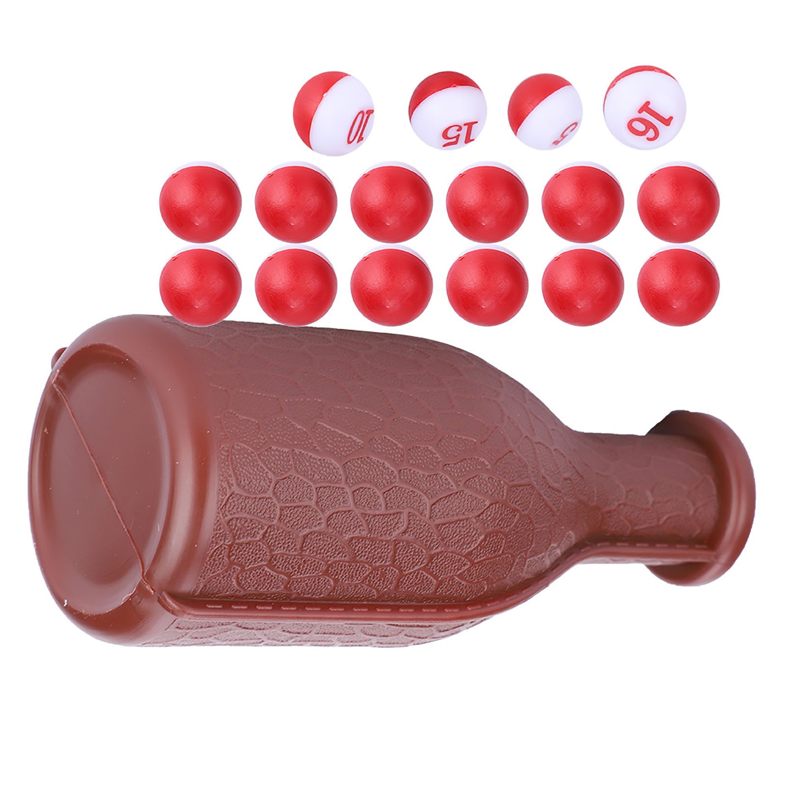 Pool Dice Set With Shaker Bottle For Billiards Games