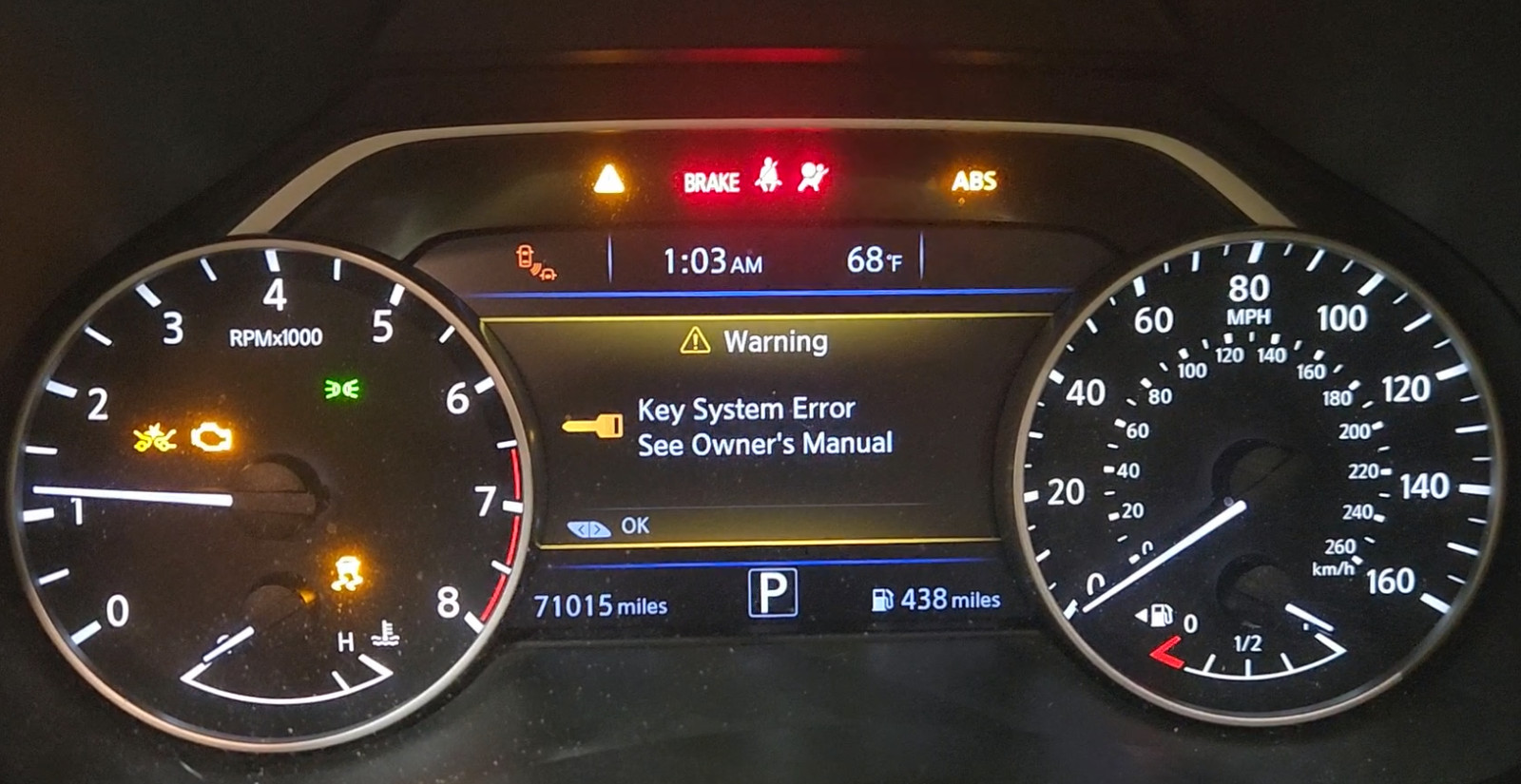 2015-2017 Nissan Murano Driver Left Blind Spot Radar Sensor Warning Bracket OEM