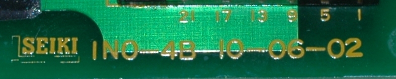 HITACHI SEIKI CNC PCB 10-06-02 *REPAIR EVALUATION ONLY* [PZJ]