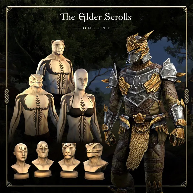 XBOX- The Elder Scrolls Online ANCIENT DRAGON HUNTER SLAYER ARMOR PACK BUNDLE #1