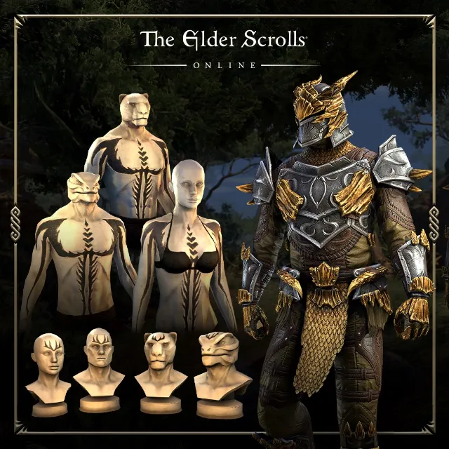 XBOX- The Elder Scrolls Online ANCIENT DRAGON HUNTER SLAYER ARMOR PACK BUNDLE #1
