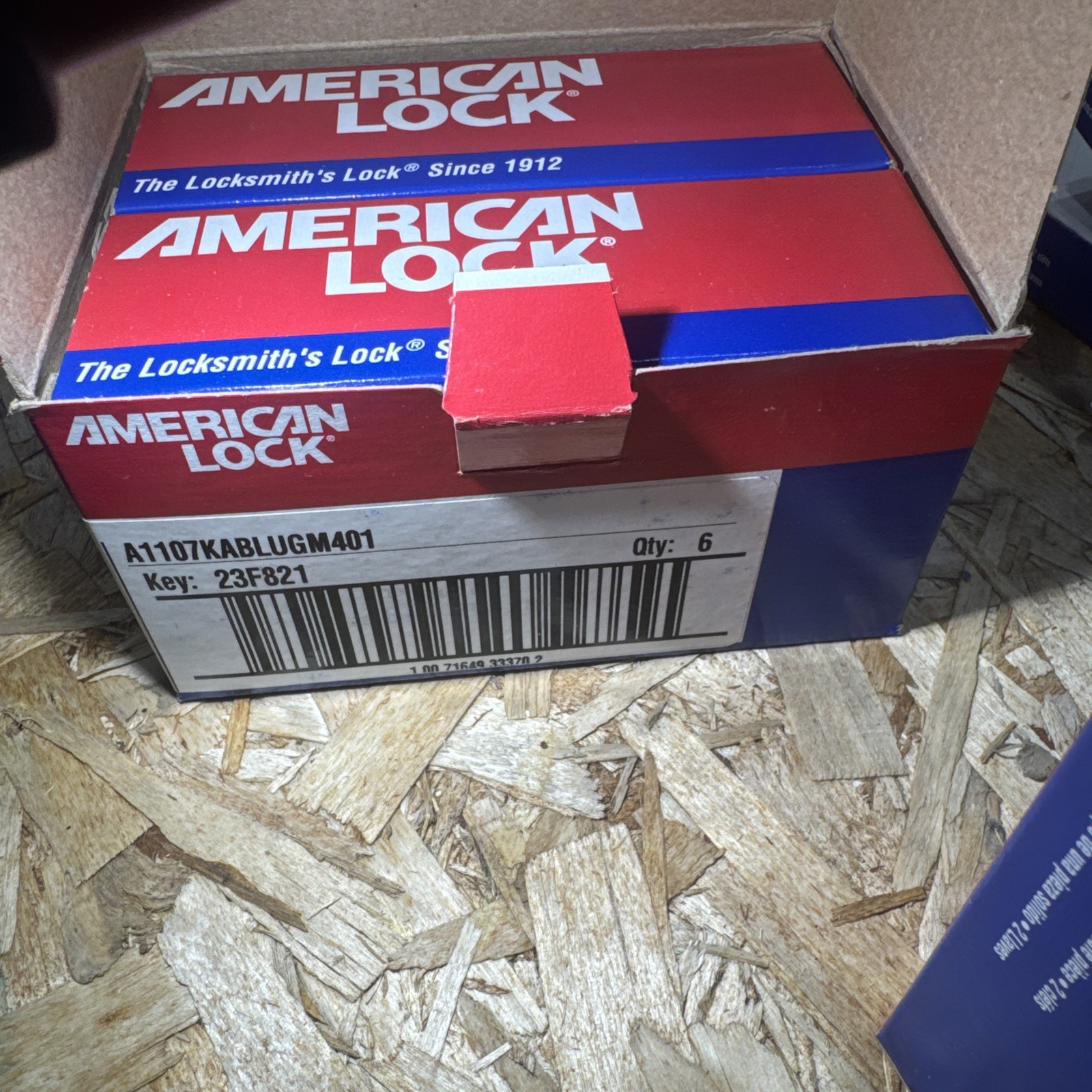 Box of - American Lock Lockout Padlock Red A1107 Locks