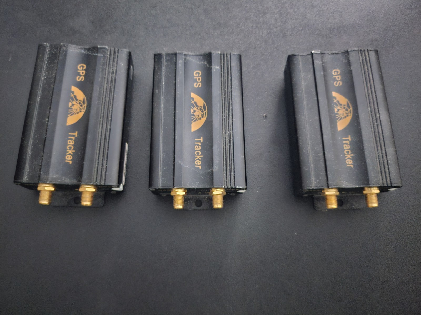 Lot Of 3 (three) TK103 GSM GPRS Vehicle GPS Tracker Car Alarm GPS103, working!