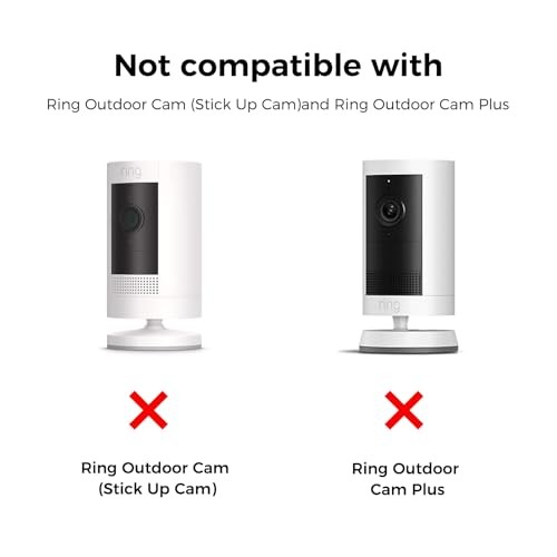 3 Pack Ring Indoor Camera No Drill No Screws Wall Mount Bracket Compatible