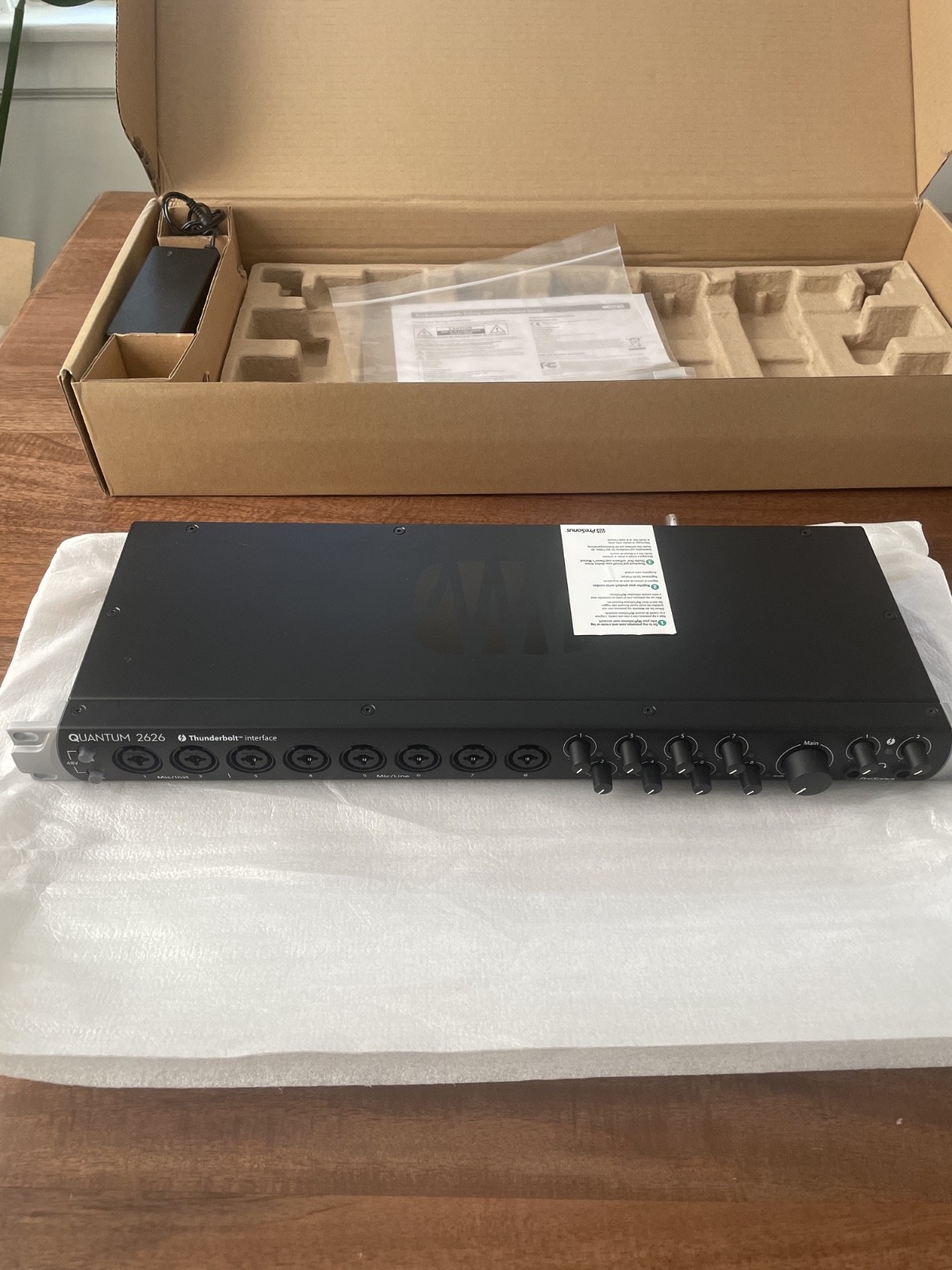 PreSonus Quantum 2626 Thunderbolt 3 Audio Interface